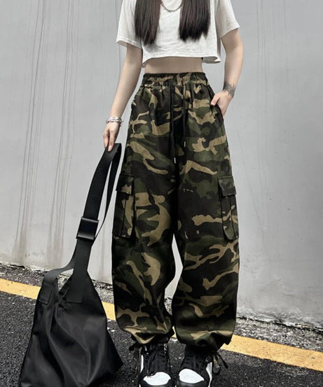 Camouflage Cargo Summer Pants -