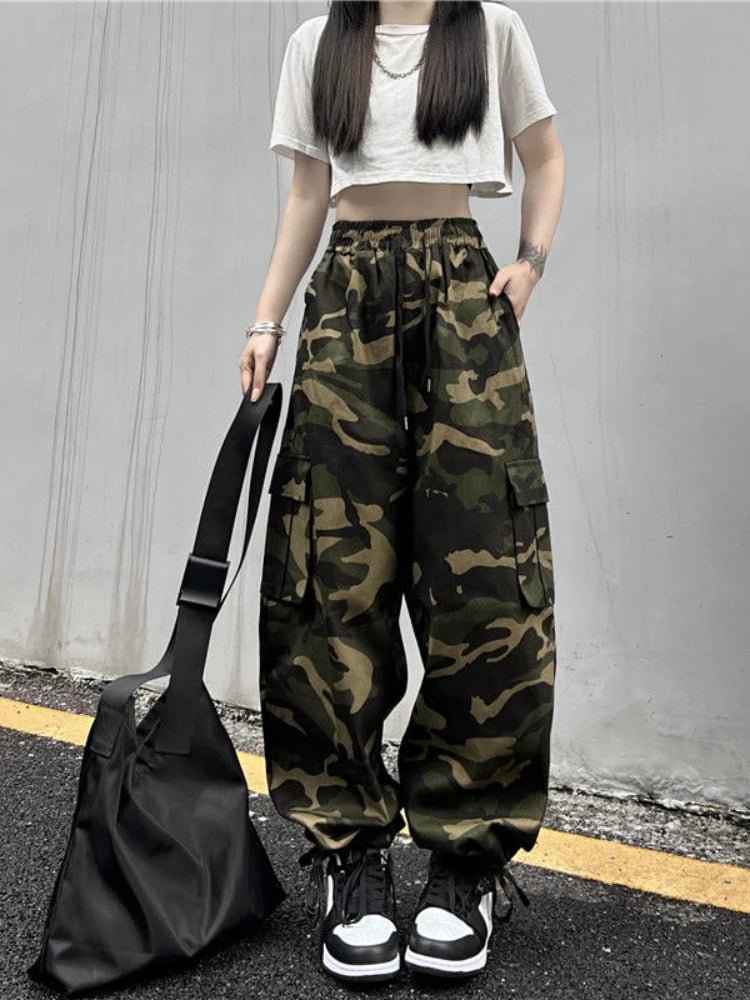 Camouflage Cargo Summer Pants -