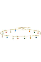 Coquette Candy Color Tassel Necklace Shoptery