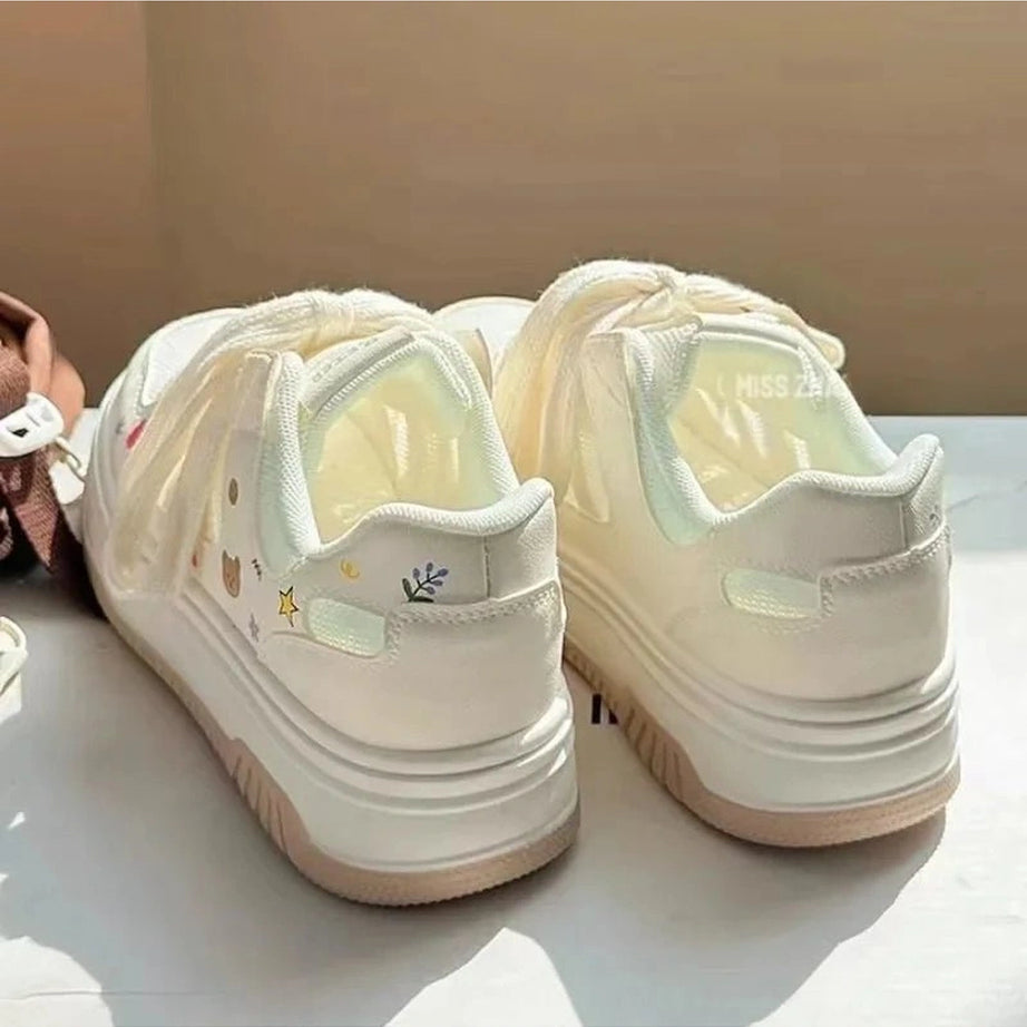 Kawaii Cartoon Mesh Sneakers Shoptery