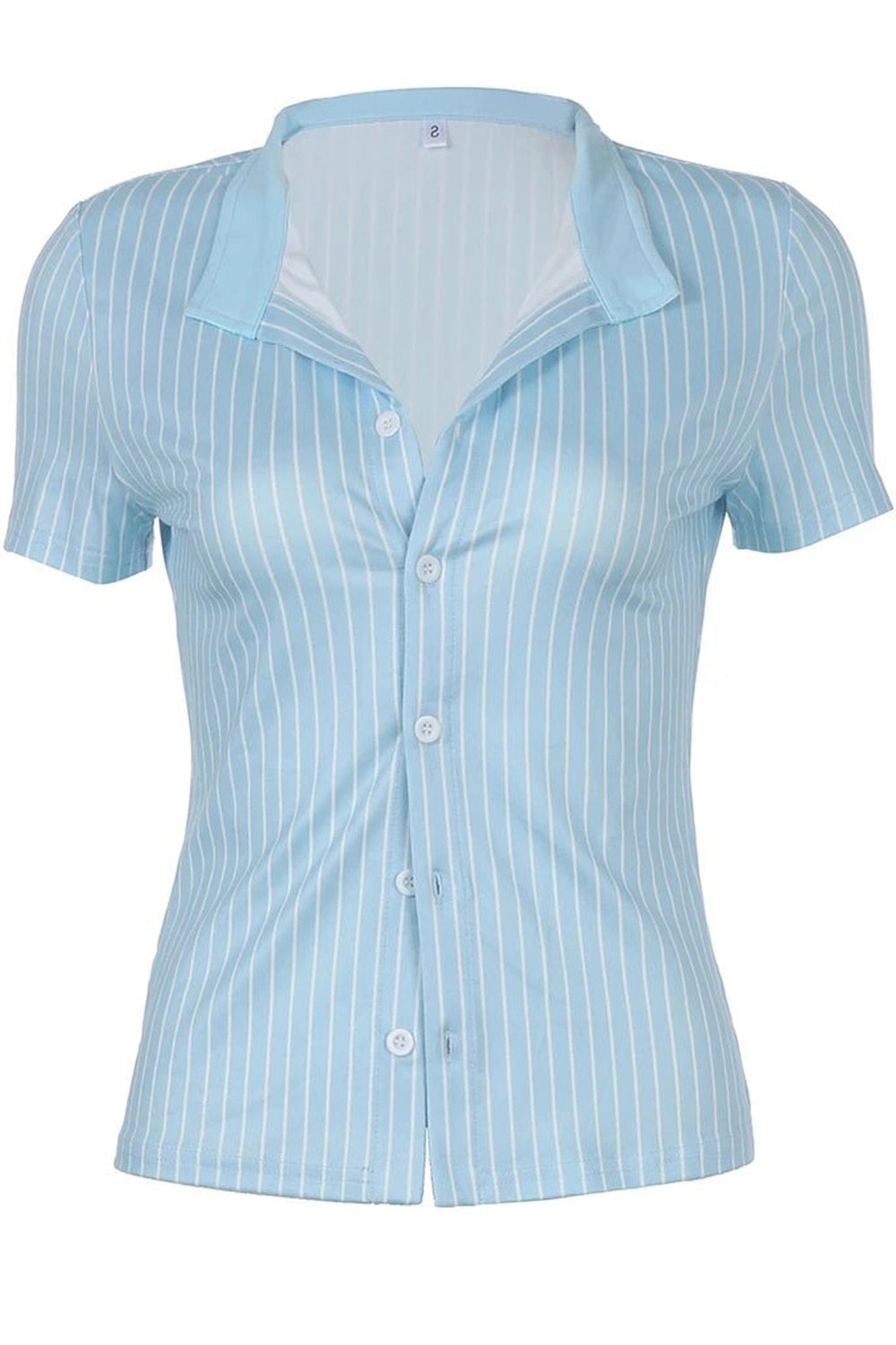 Casual Chic Striped Shirt - Shirts