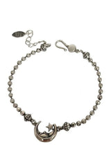 Alt Celestial Moon & Star Silver Bracelet SILVER PLATED Shoptery