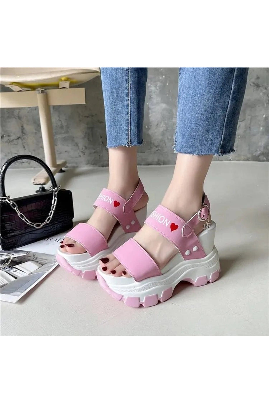 Chunky Platform Sandals -