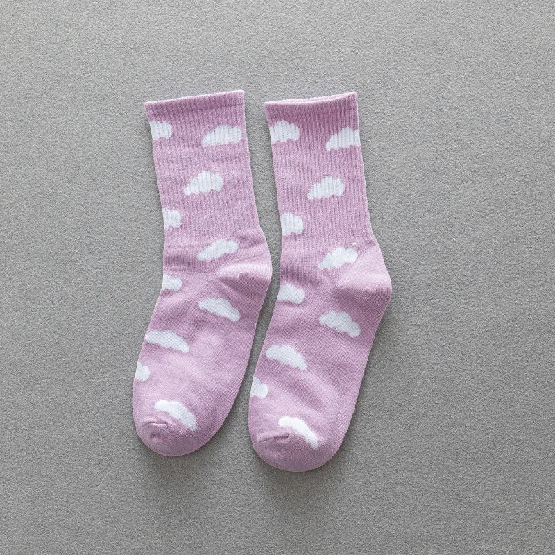Aesthetic Cloud Nine Cozy Socks 5 One Size Shoptery