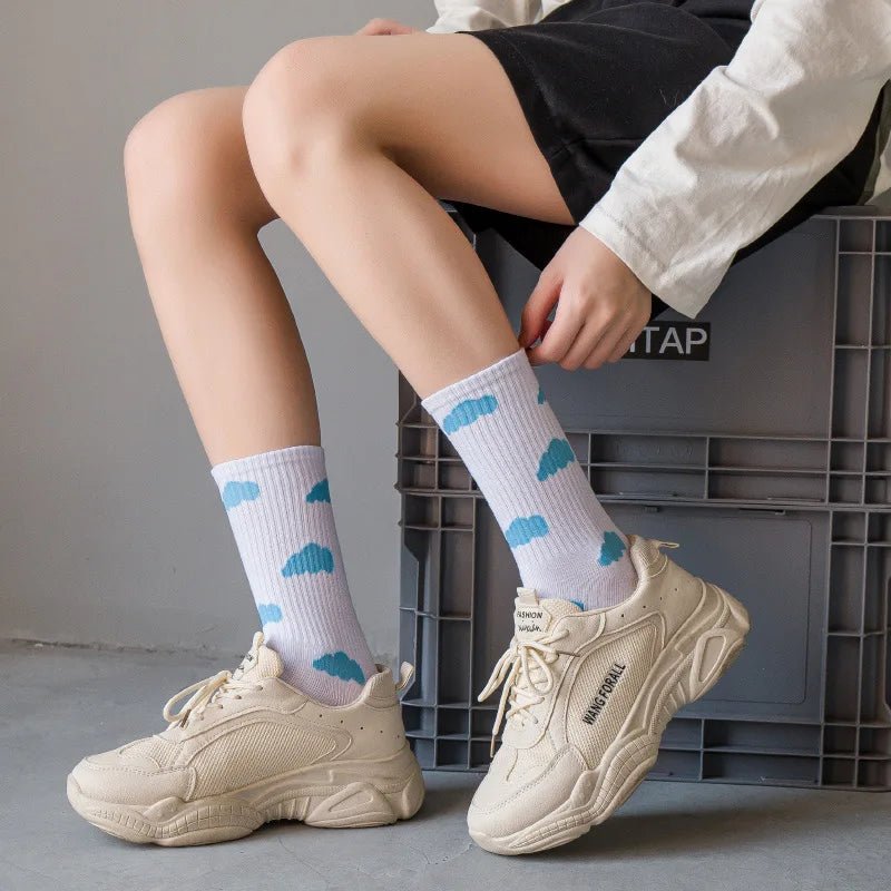 Aesthetic Cloud Nine Cozy Socks Shoptery