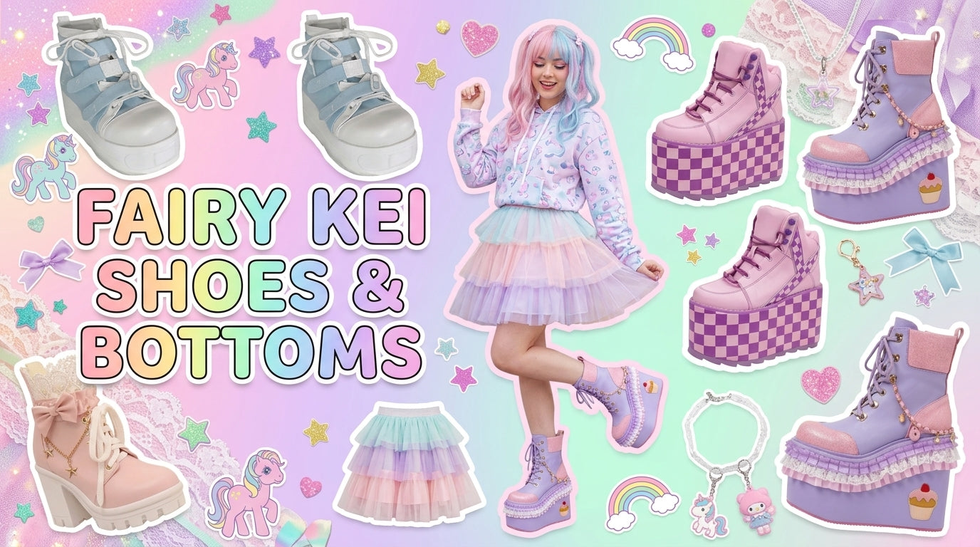Fairy Kei Shoes & Bottoms