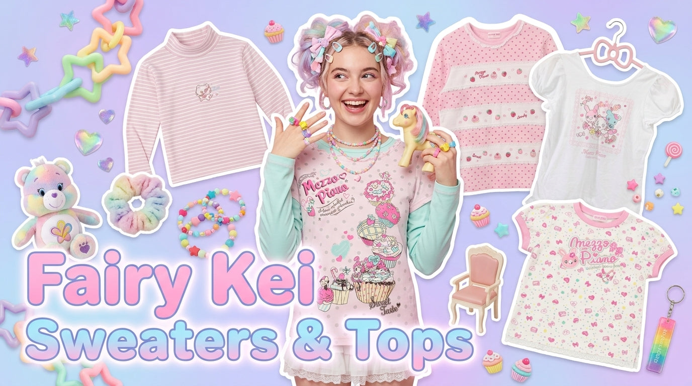 Fairy Kei Sweaters & Tops