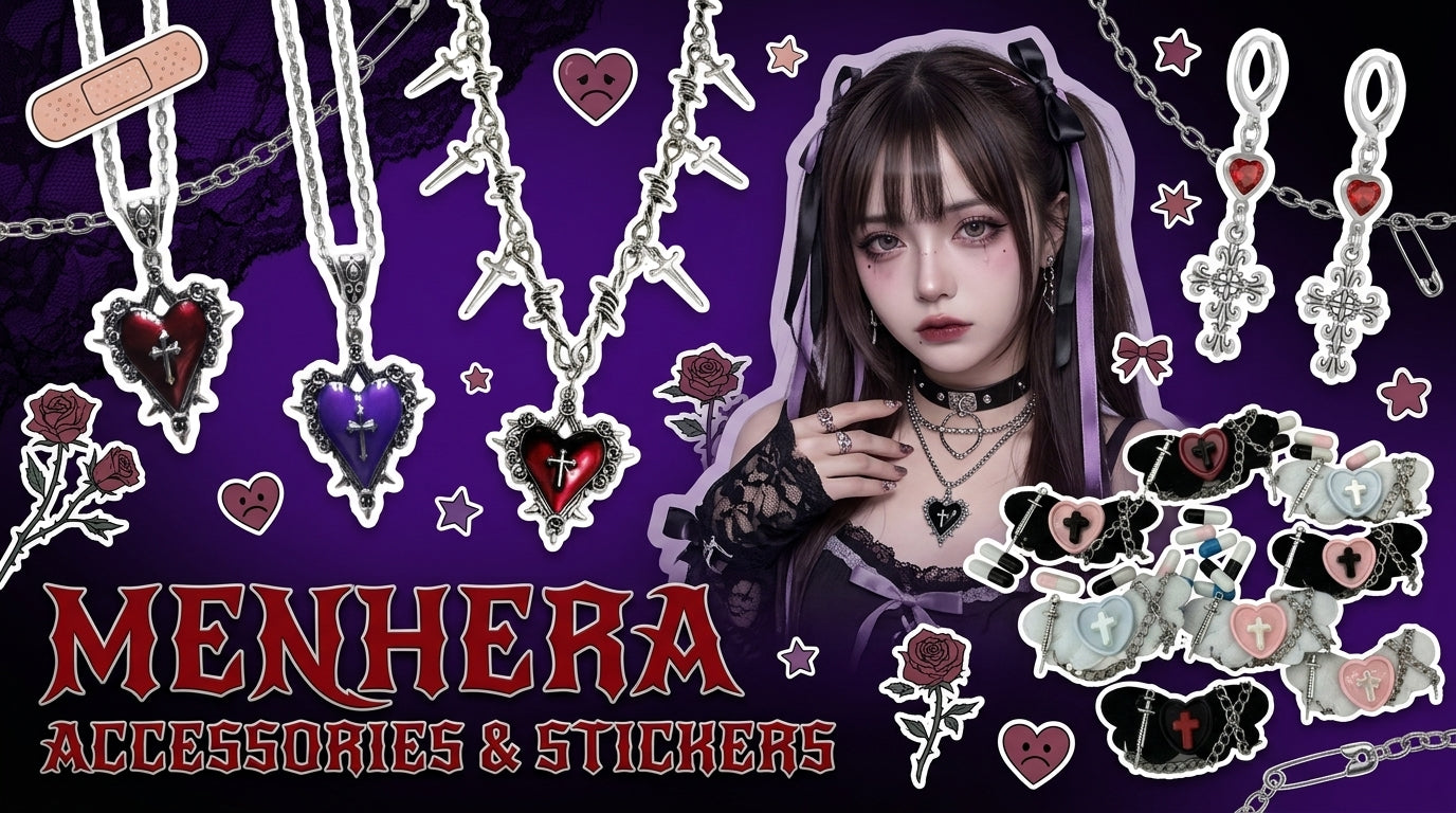 Menhera Accessories & Stickers