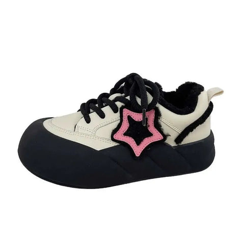 Cosmic Charm Y2k Platform Sneakers Shoptery