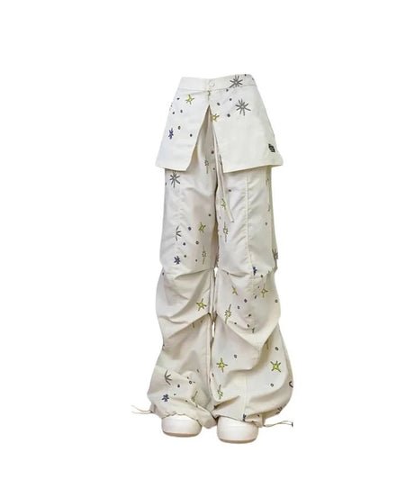 Cosmic Starburst Cargo Pants - Pants