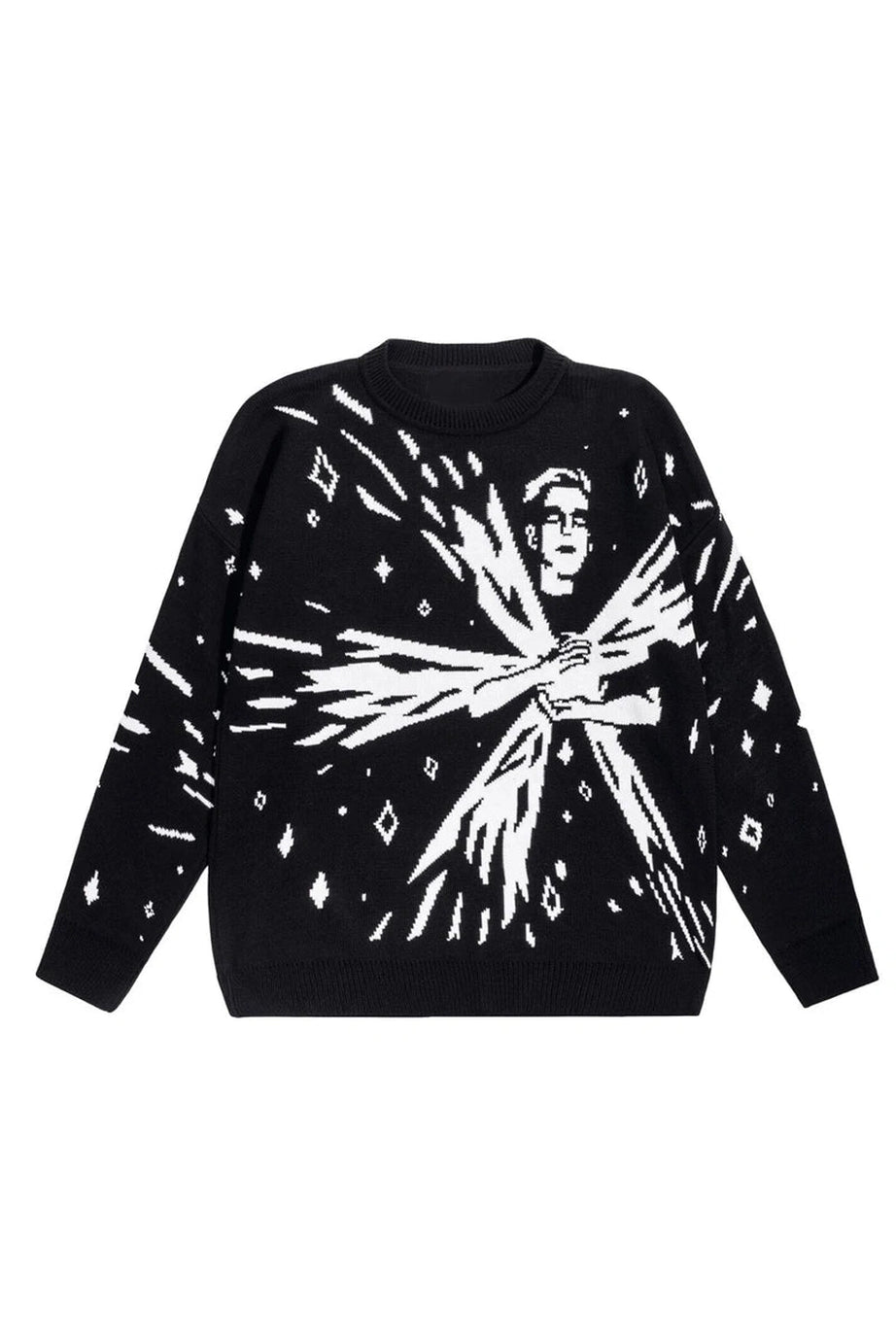 Cosmic Vision Graphic Sweater - 