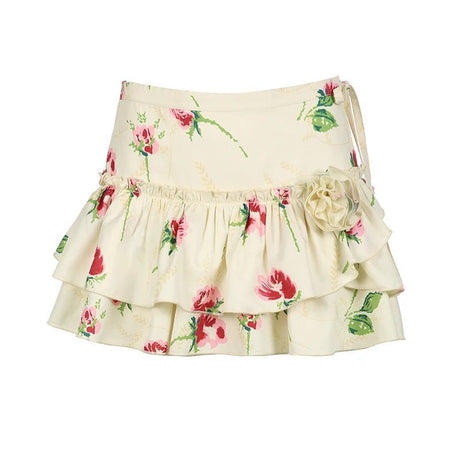 Cottagecore Tiered Skirt - Skirts