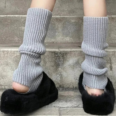 Kawaii Cozy Ballet Leg Warmers Shoptery
