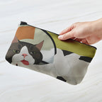 Cozy Cat Art Aesthetic Makeup Bag Style10 CHINA Shoptery