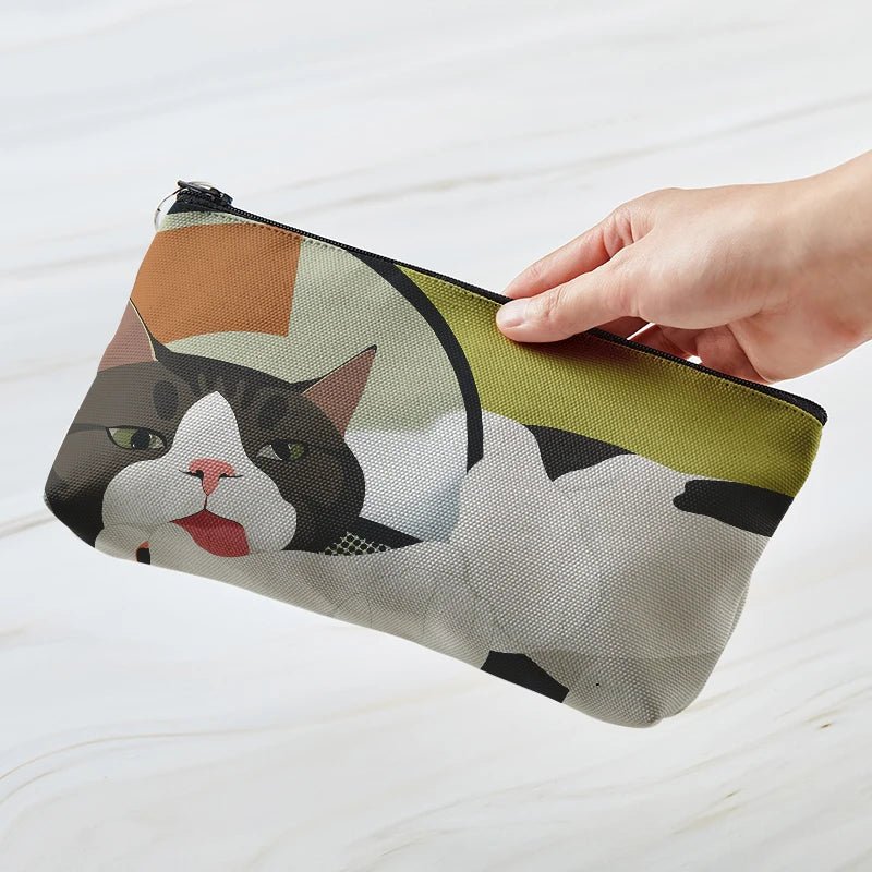 Cozy Cat Art Aesthetic Makeup Bag Style10 CHINA Shoptery