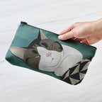 Cozy Cat Art Aesthetic Makeup Bag Style2 CHINA Shoptery