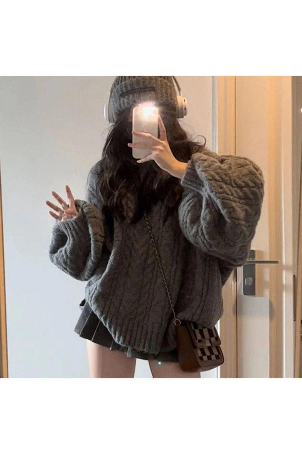 Cozy Chunky Knit Sweater - Sweaters