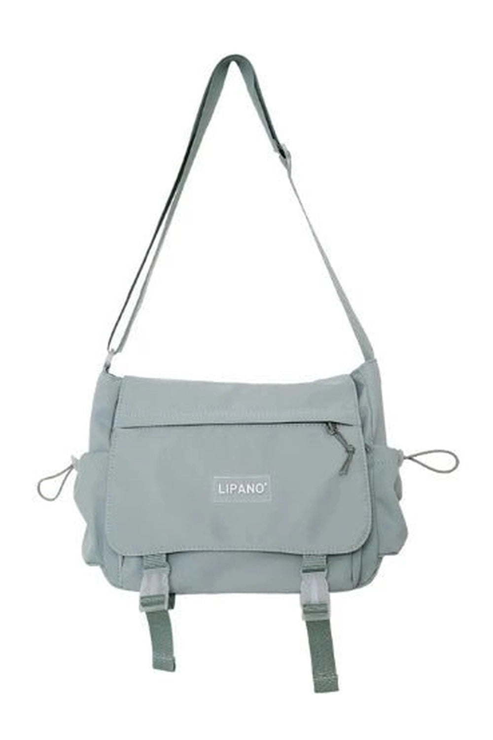 Aesthetic Crossbody School Bag Green Only Bag Shoptery