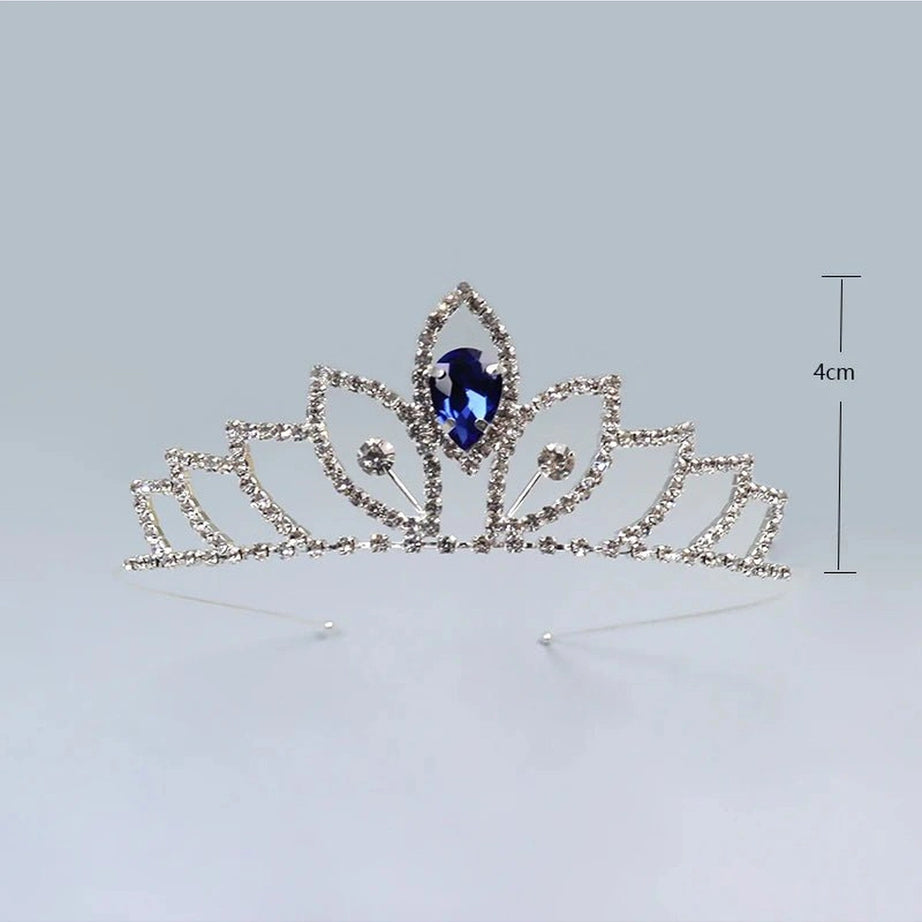 Aesthetic Crystal Bridal Tiara Shoptery
