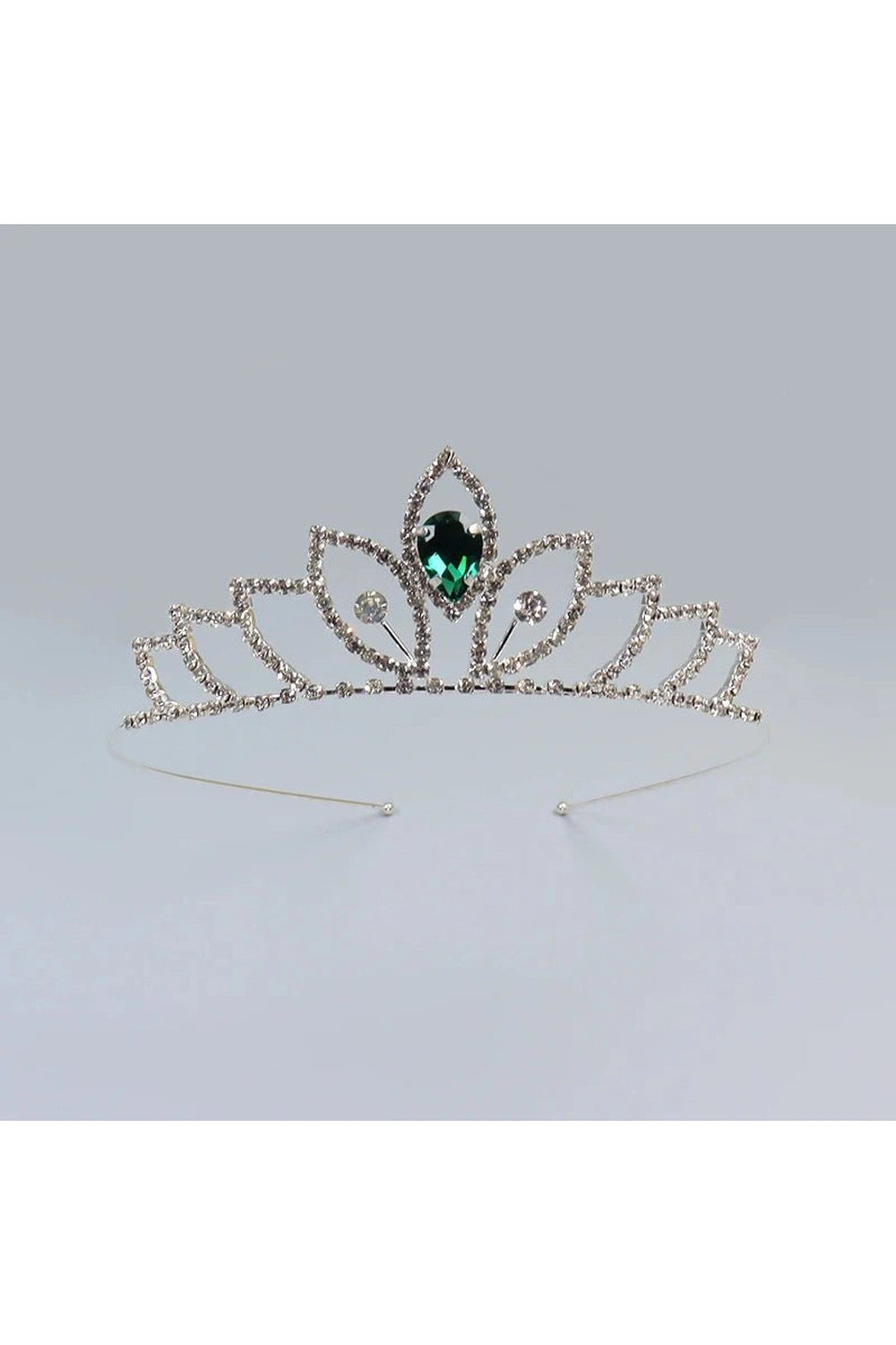 Aesthetic Crystal Bridal Tiara Shoptery