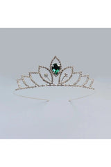 Aesthetic Crystal Bridal Tiara Shoptery