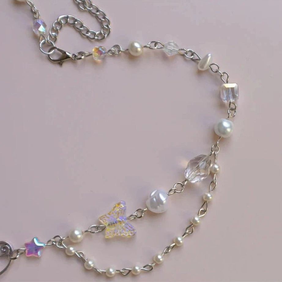 Crystal Phoenix Pendant Necklace Shoptery