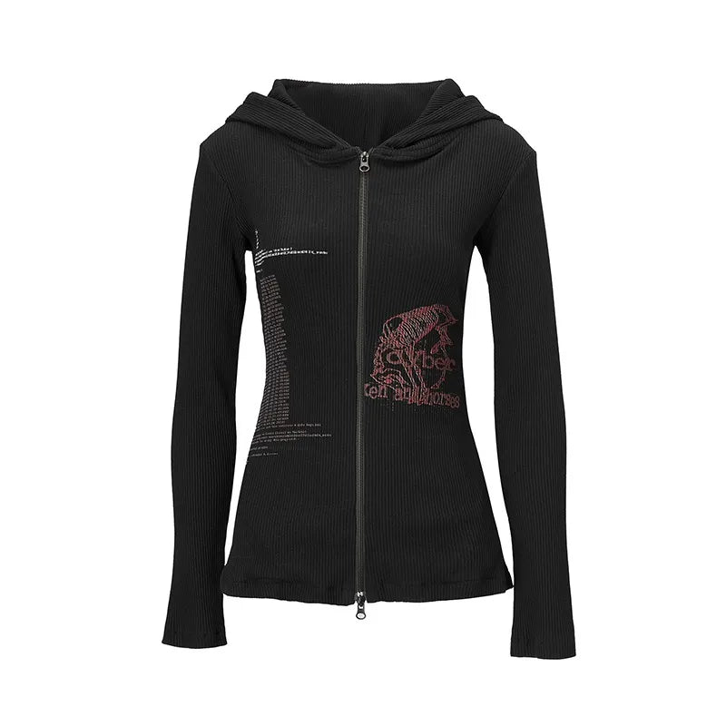 Cyber Enchantress Hoodie - Hoodies