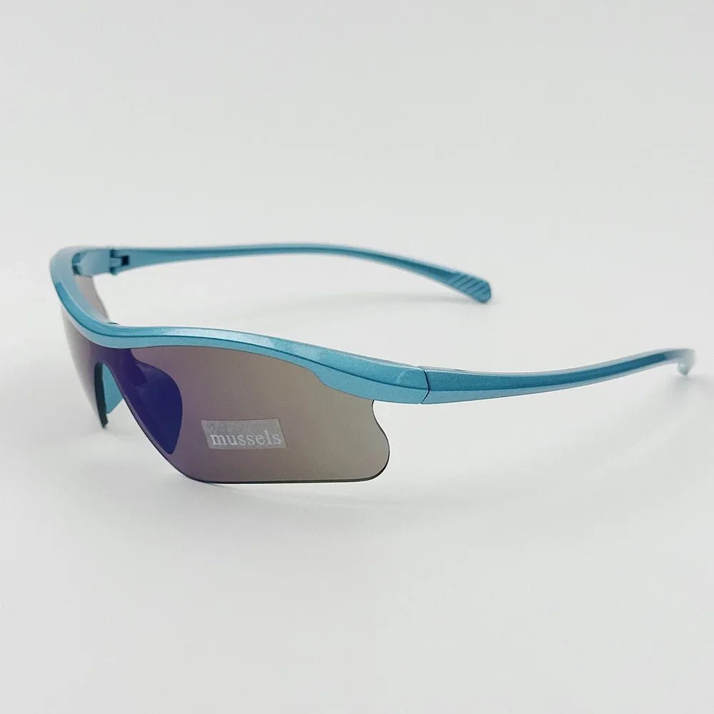 Cyber Y2k Sleek Shield Sunglasses F 1PC Shoptery
