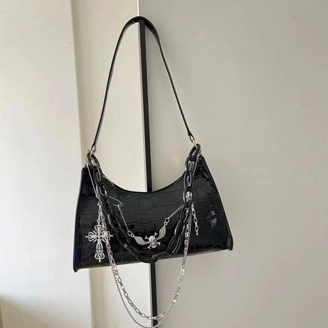 Dark Angel Chain Y2k Shoulder Bag Shoptery