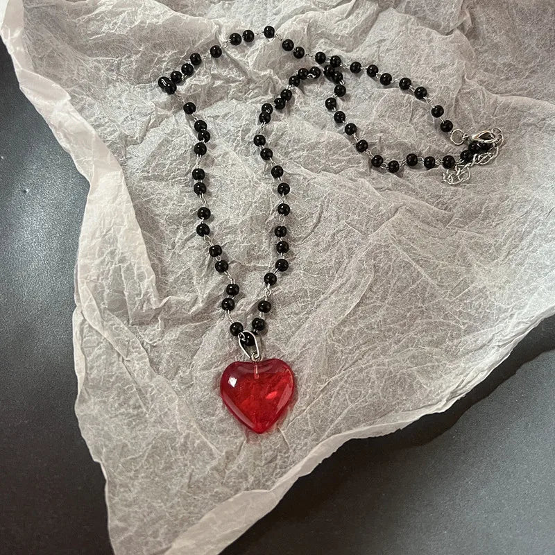 Dark Charm Layered Edgy Necklace Set 12 Shoptery