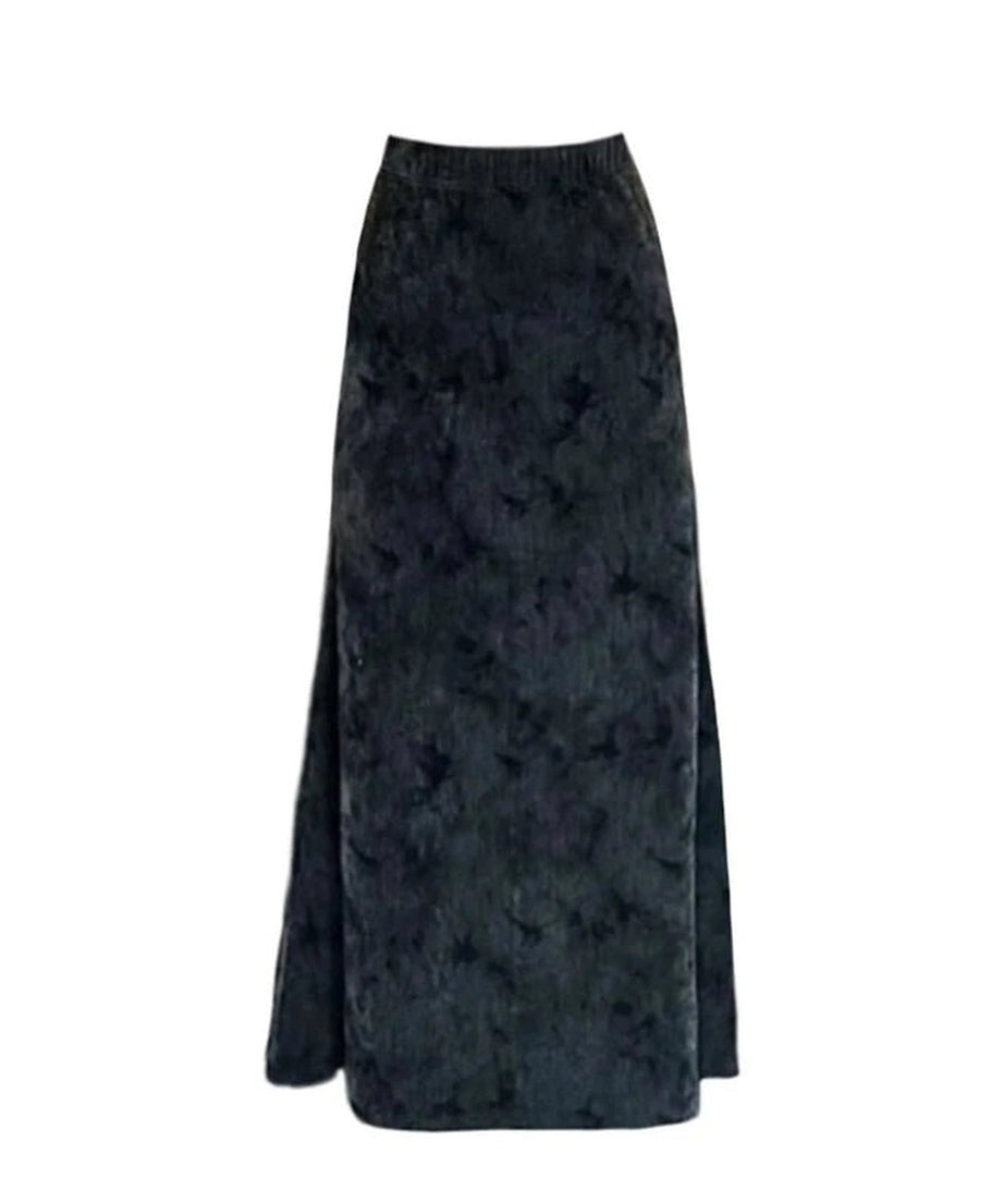 Dark Eclipse Tie - Dye Skirt - Skirts