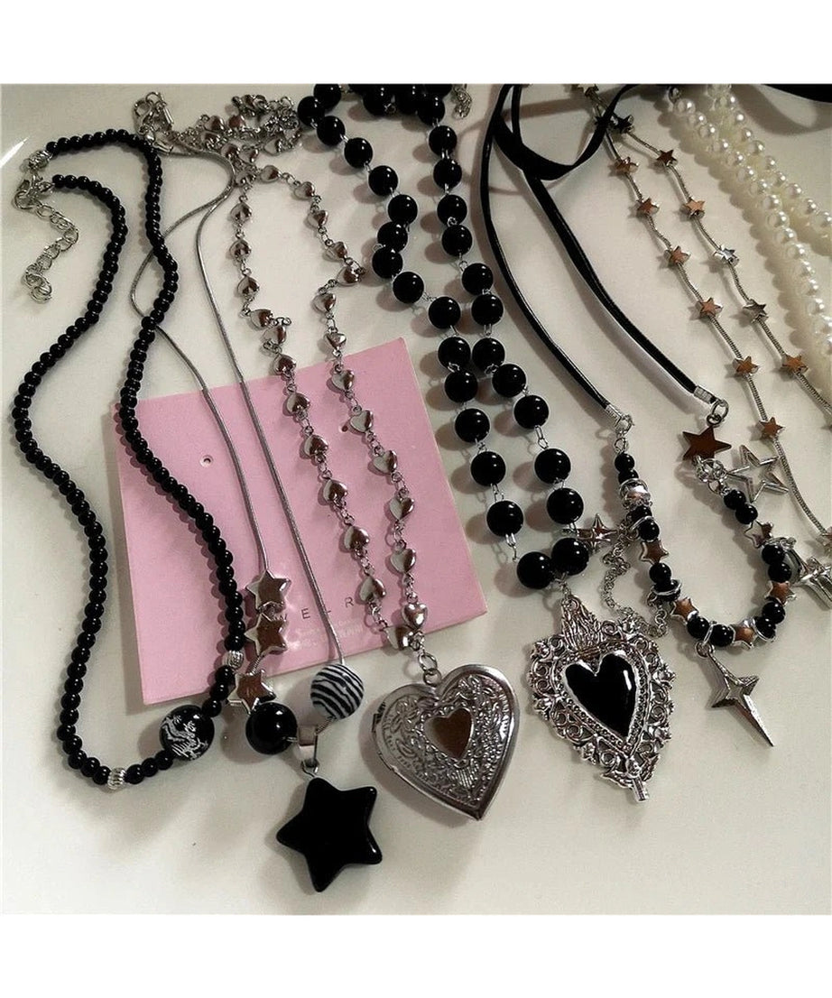 Dark Romance Layered Necklace - Necklaces