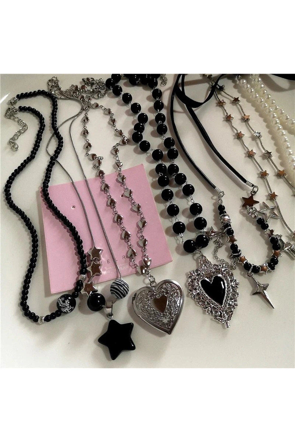 Dark Romance Layered Necklace - Necklaces