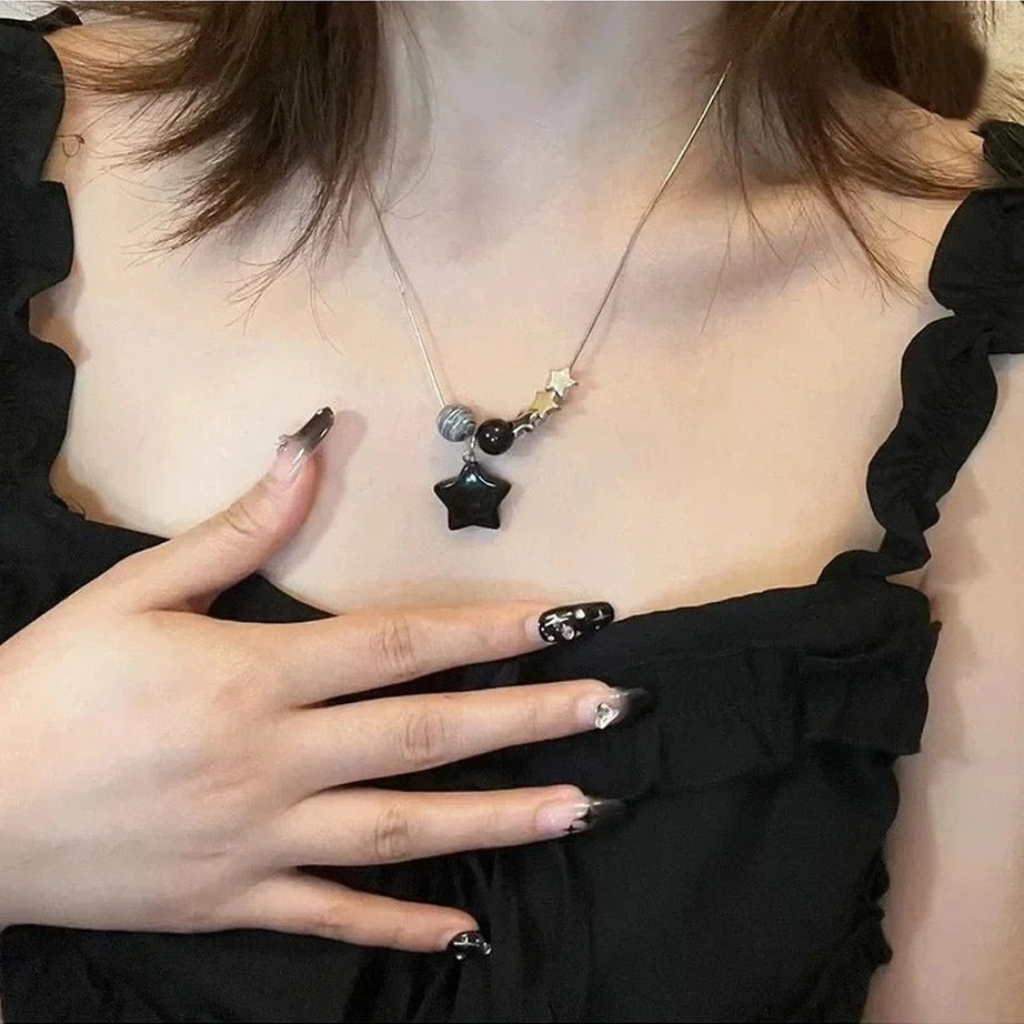 Alt Goth Dark Romance Layered Necklace Shoptery