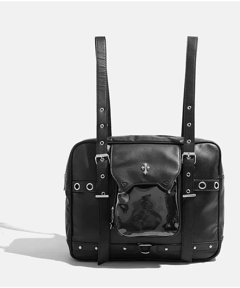 Dark Vortex Strapped Backpack - 