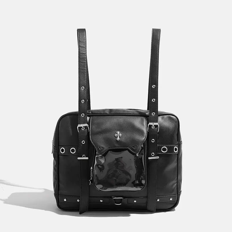 Dark Vortex Strapped Backpack - 