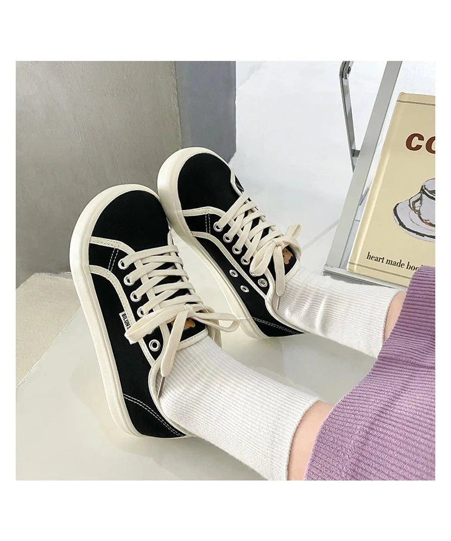 Designer Canvas Sneakers - Sneakers