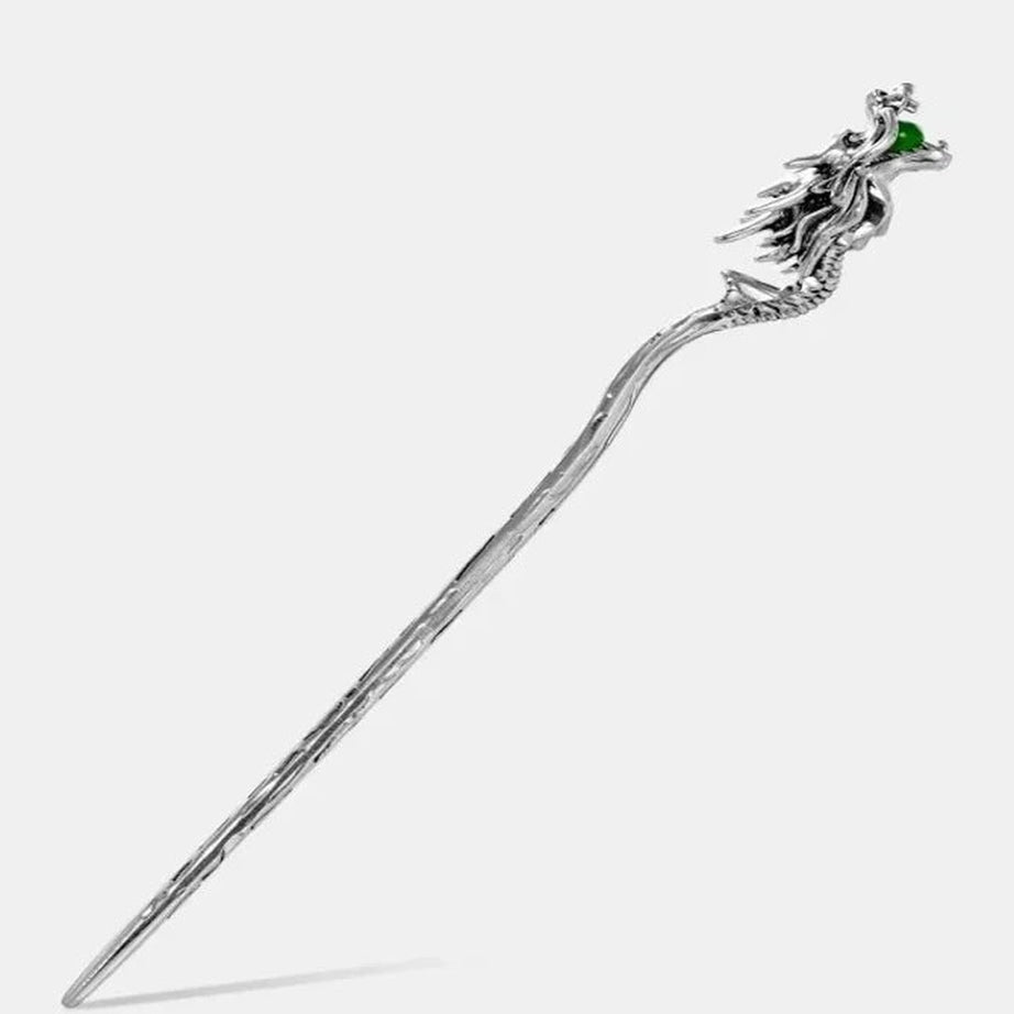 Edgy Dragon Tassel Hair Pins 399-yin Shoptery