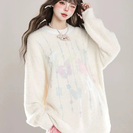 Dreamy Cloud Soft Kawaii Knit Sweater Shoptery