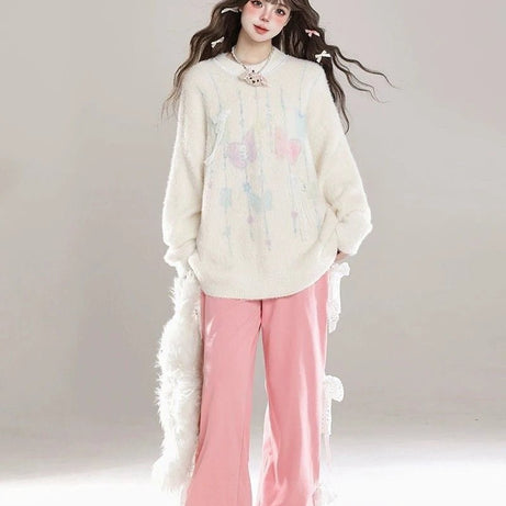 Dreamy Cloud Soft Kawaii Knit Sweater Shoptery