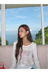 Coquette Dreamy Corset Illusion Off-Shoulder Top Shoptery