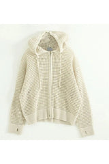 Fall Edgy Black Fishnet Jacket xingse Shoptery