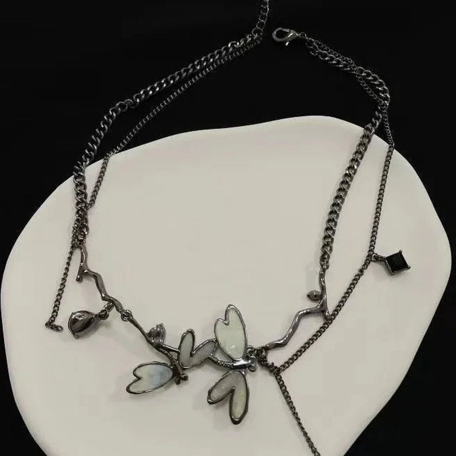 Enchanted Dragonfly Edgy Choker Shoptery