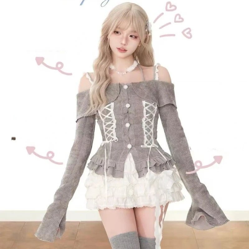 Enchanted Lace - Up Outfit Set - Outfit Sets