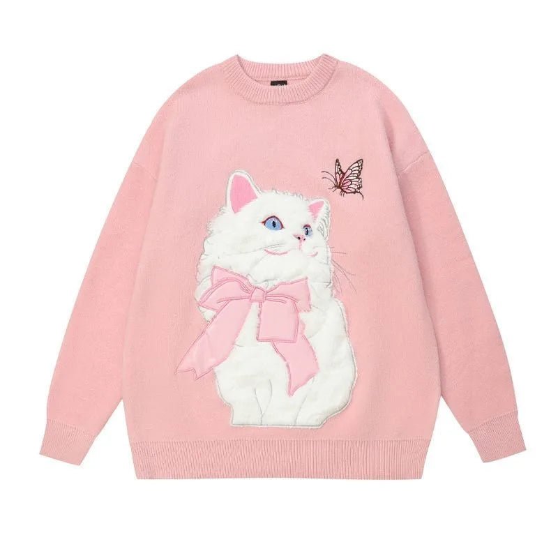 Flocking Cat Sweater -