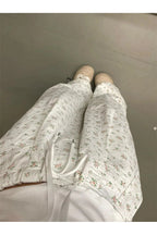 Pants – Y2k Floral – Y2K Revival – Wide Leg Shoptery