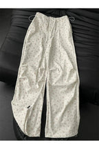 Pants – Y2k Floral – Y2K Revival – Wide Leg Shoptery