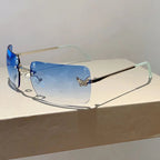 Glasses – Y2k Flutter for Retro Style – Fashion Item Blue Shoptery