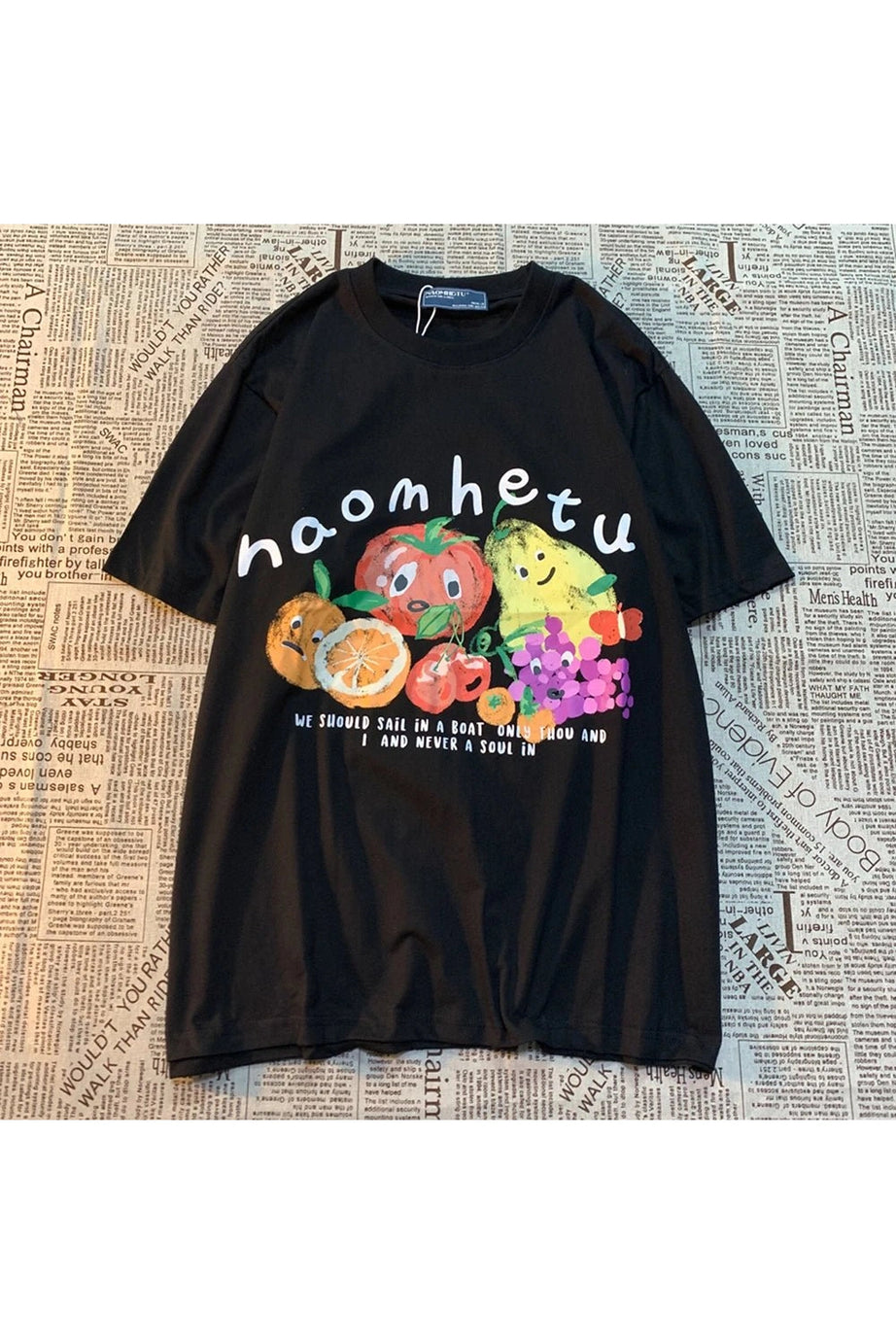 Fruit Friends Graphic T - shirt - T - Shirts