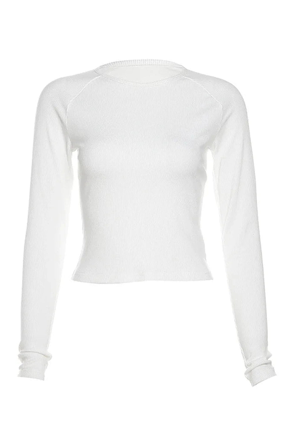 Alt Goth Angel Long Sleeve Top White Shoptery